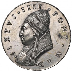 Papal medals - Sisto IV (1471-1484) Medaglia apertura della ...
