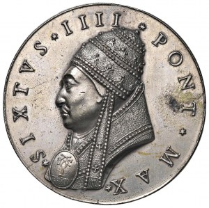 Papal medals - Sixtus IV (1471-1484) Opening medal of the ...