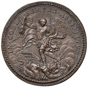 Papal medals - Innocenzo XI (1676-1689) Medaglia A. V 1681 g...