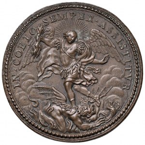 Papal medals - Innocent XI (1676-1689) Medal A. V 1681 g...
