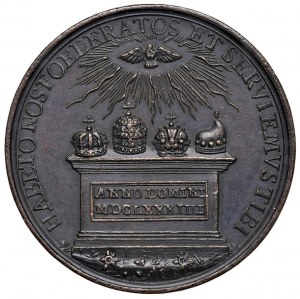 Papal medals - Innocent XI (1676-1689) Medal A. VIII 168...