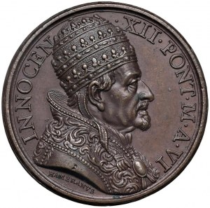 Papal medals - Innocent XII (1691-1700) Medal 1697 A. VI...