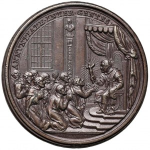 Papal medals - Innocent XII (1691-1700) Medal 1697 A. VI...