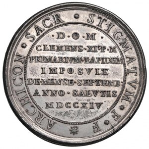 Papal medals - Clement XI (1700-1721) Medal 1714 A. XIV ...