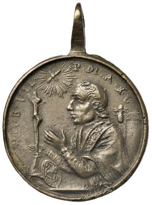 Papal medals - Pius VII (1800-1823). Cast votive medal - U...