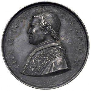 Papal medals - Pio IX (1846-1878) Medaglia A.XI 1856 Dogma d...