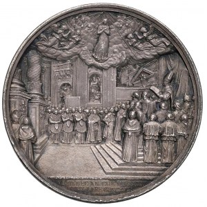 Papal medals - Pio IX (1846-1878) Medaglia A.XI 1856 Dogma d...