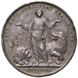 Papal medals - Pius IX (1846-1878) - Medal 1861 A. XVI - l...