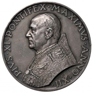 Papal medals - Pio XI (1922-1939) Medaglia 1933 A. XII Giubi...