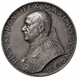 Papal medals - Pius XI (1922-1939) Medal 1933 A. XII Jubes...