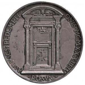 Papal medals - Pio XI (1922-1939) Medaglia 1933 A. XII Giubi...