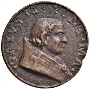 Papal medals - Caius I (283-296) Medal of restitution of the...
