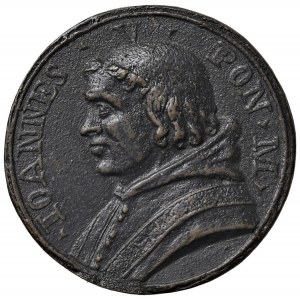 Papal medals - John V (685-686) Medal of restitution...