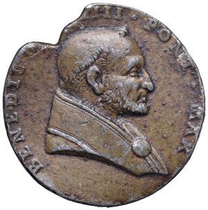 Papal medals - Benedict IV (900-903) Medal of restitution...
