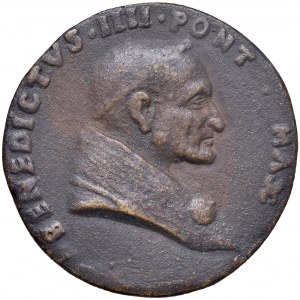 Papal medals - Benedict IV (900-903) Uniform medal of the...