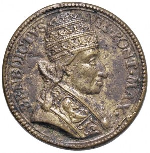 Papal medals - Benedict VII (974-983) Medal 1712 Of the s...