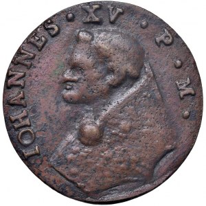 Papal medals - Giovanni XV (985-996) Medaglia di restituzion...