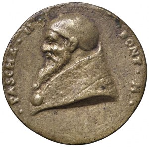 Papal medals - Paschal II (1099-1118) Uniform medal of r...