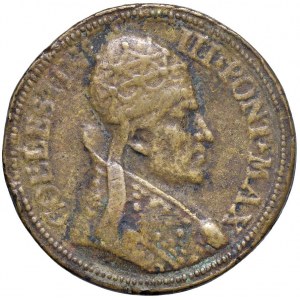 Papal medals - Celestino III (1191-1198) Medaglia di restitu...