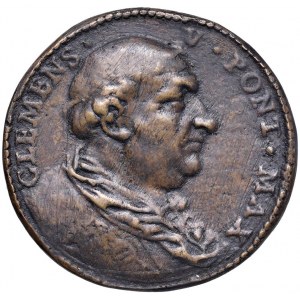 Papal medals - Clemente V (1305-1314) Medaglia di restituzio...