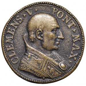 Papal medals - Clemente V (1305-1314) Medaglia uniface di re...