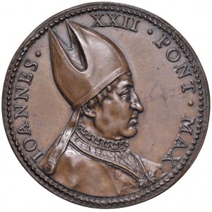 Papal medals - Giovanni XXII (1316-1334) Medaglia di restitu...