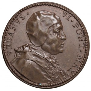 Papal medals - Urbano VI (1378-1389) Medaglia riconio senza ...