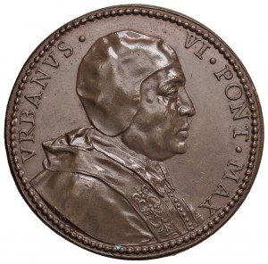 Papal medals - Urban VI (1378-1389) Reconio medal without ...