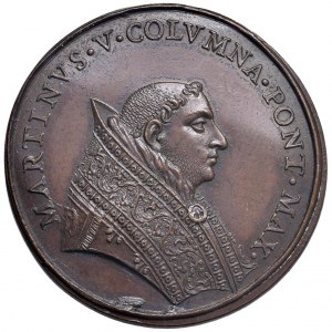 Papal medals - Martin V (1417-1431) Medal of Restitution...