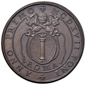 Papal medals - Martin V (1417-1431) Medal of Restitution...