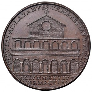 Papal medals - Martin V (1417-1431) Medal of Restitution...