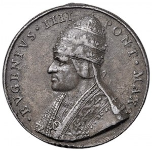 Papal medals - Eugenio IV (1431-1447) Medaglia di restituzio...