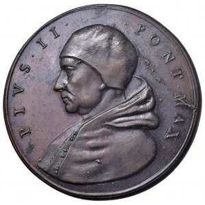 Papal medals - Pio II (1458-1464) Medaglia di restituzione d...
