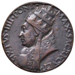 Papal medals - Sisto IV (1471-1484) Medaglia da fusione (147...