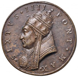 Papal medals - Sixtus IV (1471-1484) Medal of restitution...