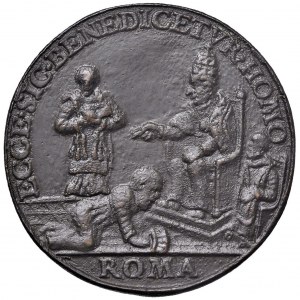 Papal medals - Innocenzo VIII (1484-1492) Medaglia di restit...