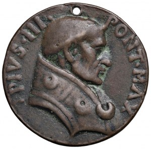 Papal medals - Pius III (Supreme Pontiff in 1503) Medal 1...