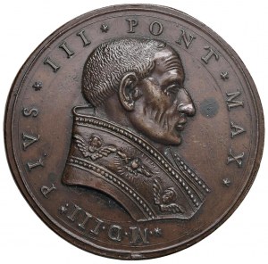 Papal medals - Pius III (Supreme Pontiff in 1503) Medal 1...