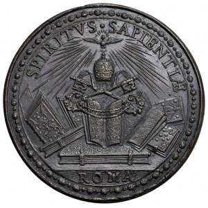 Papal medals - Adriano VI (1522-1523) Medaglia di restituzio...
