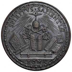 Papal medals - Hadrian VI (1522-1523) Medal of restitution...