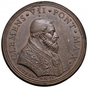 Papal medals - Clement VII (1523-1534) Medal A. II 1525 ...