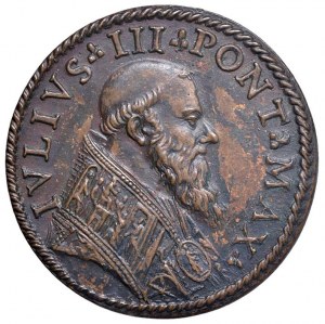Papal medals - Julius III (1550-1555) Undated medal An...
