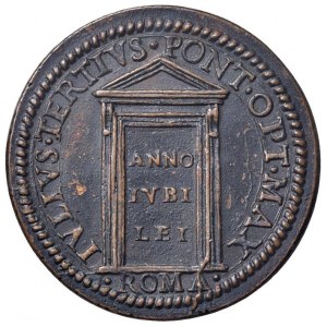 Papal medals - Giulio III (1550-1555) Medaglia senza data An...