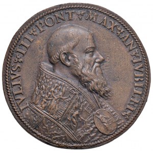Papal medals - Giulio III (1550-1555) Medaglia 1550 Apertura...