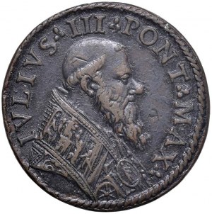 Papal medals - Julius III (1550-1555) Undated medal An...