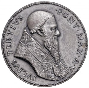 Papal medals - Julius III (1550-1555) Medal A. V Ristrutt...