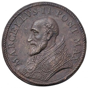 Papal medals - Marcellus II (1555) Commemorative medal sen...