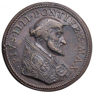 Papal medals - Pio IV (1559-1565) Medaglia senza data Fortif...