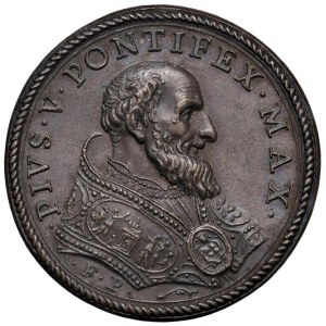 Papal medals - Pio V (1566-1572) Medaglia senza data (1566) ...