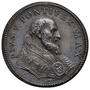 Papal medals - Pio V (1566-1572) Medaglia senza data La mina...